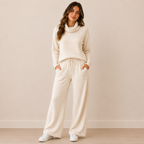 Conjunto Lanilla Soft Cuello Alto Mujer
