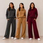 Conjunto Lanilla Soft Cuello Alto