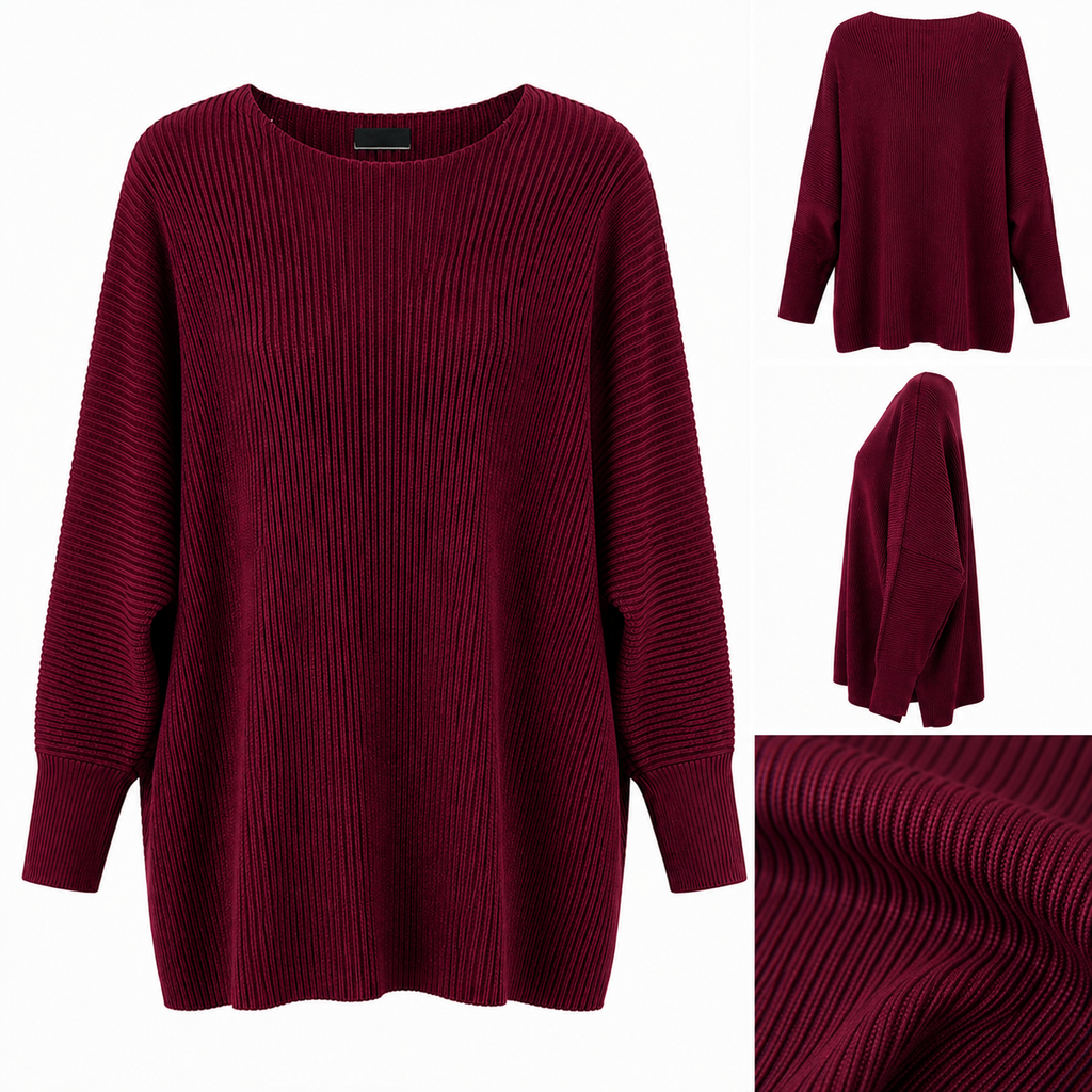 Sweater Oversize Manga Murciélago
