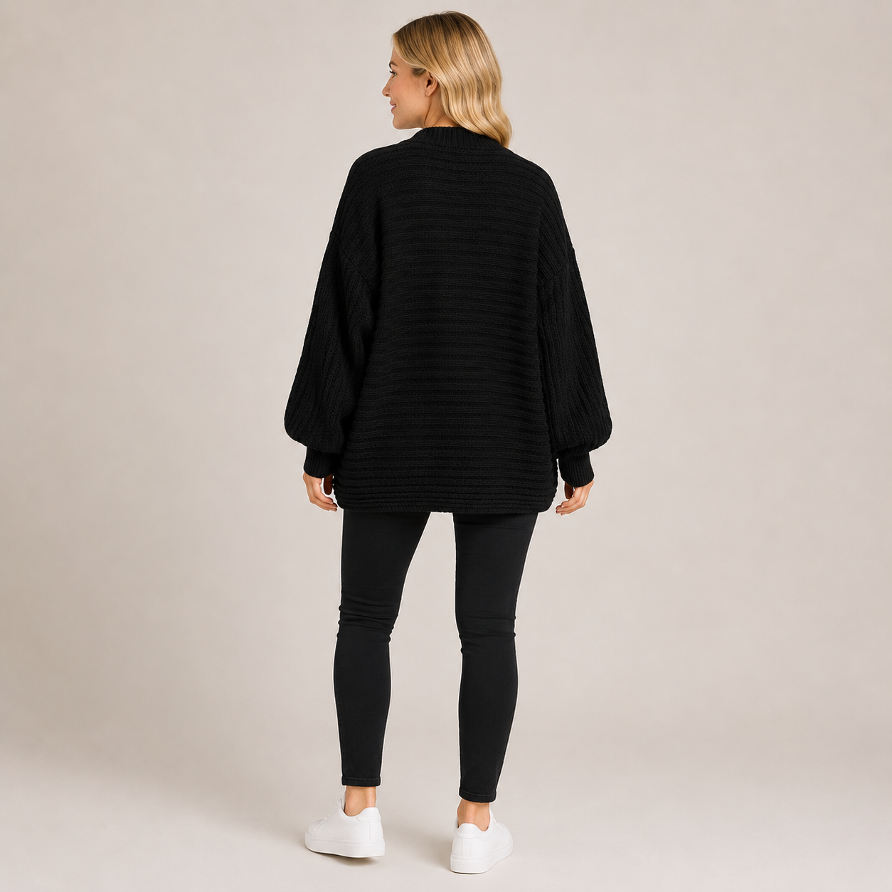 Cardigan Tejido Oversize