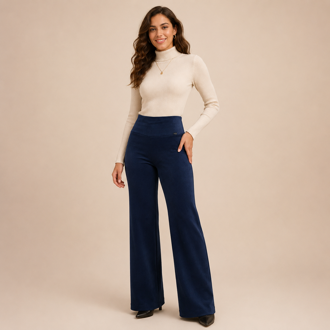 Pantalón Corte Recto Cotele