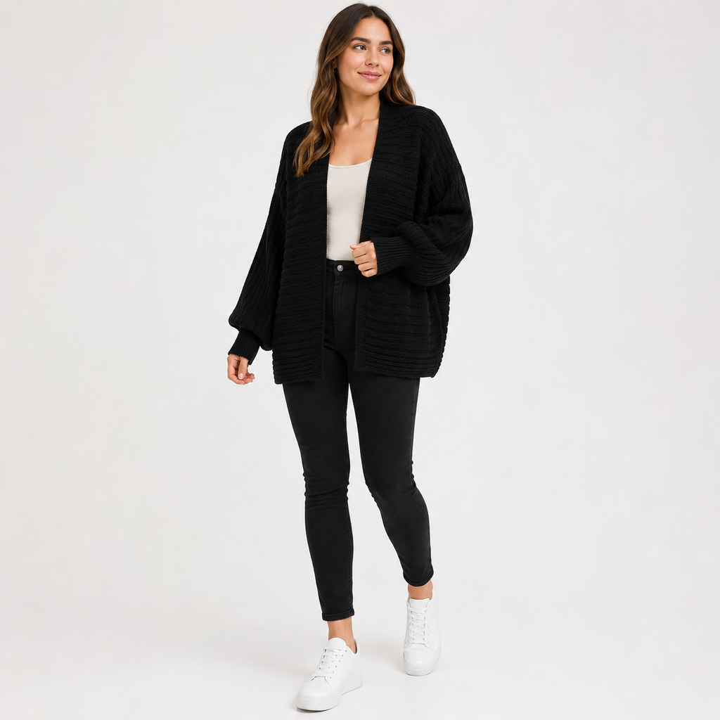 Cardigan Tejido Oversize