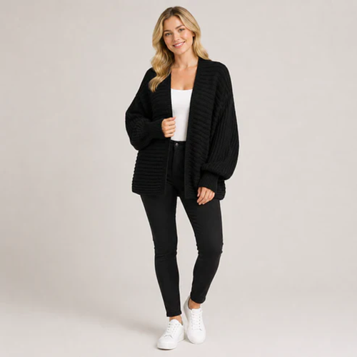 Cardigan Tejido Oversize