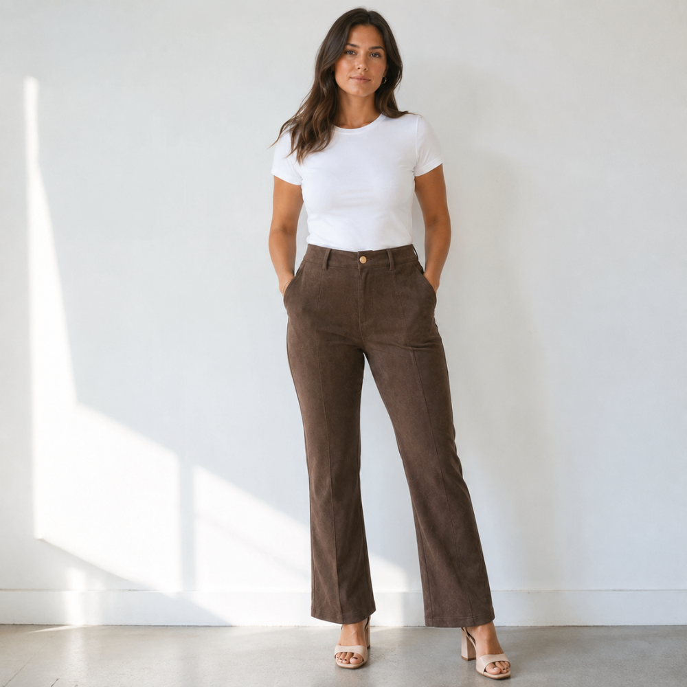 Pantalón Praga Moka
