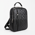 Mochila ELOISE Negra Matelassé