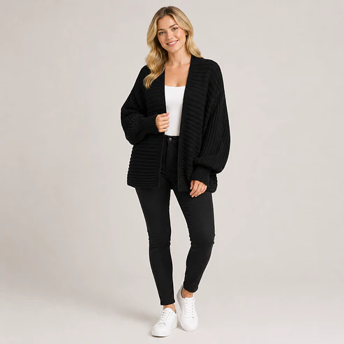 Cardigan Tejido Oversize
